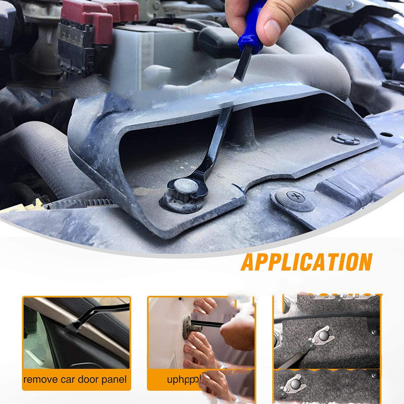 Kit de herramientas para desmontar y recortar sistemas de audio de coche (apto para paneles de puertas y salpicaderos)