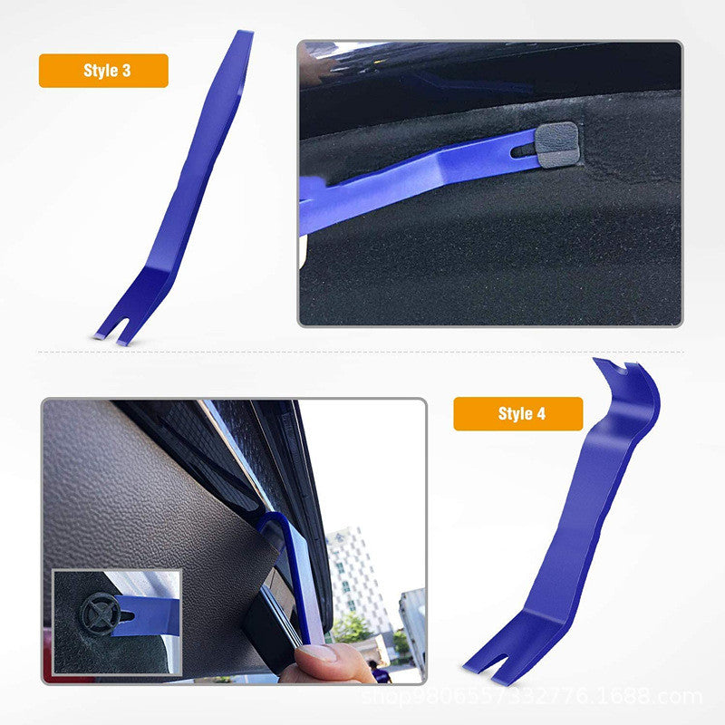 Kit de herramientas para desmontar y recortar sistemas de audio de coche (apto para paneles de puertas y salpicaderos)
