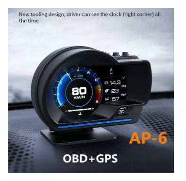 Pantalla de visualización frontal GPS de alta definición