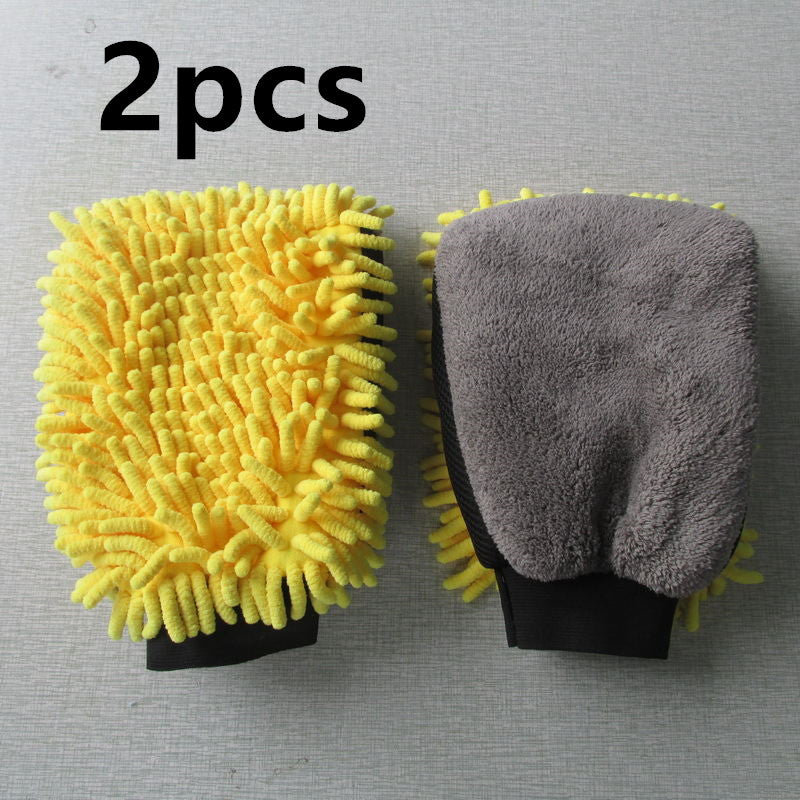 Guantes para lavar autos