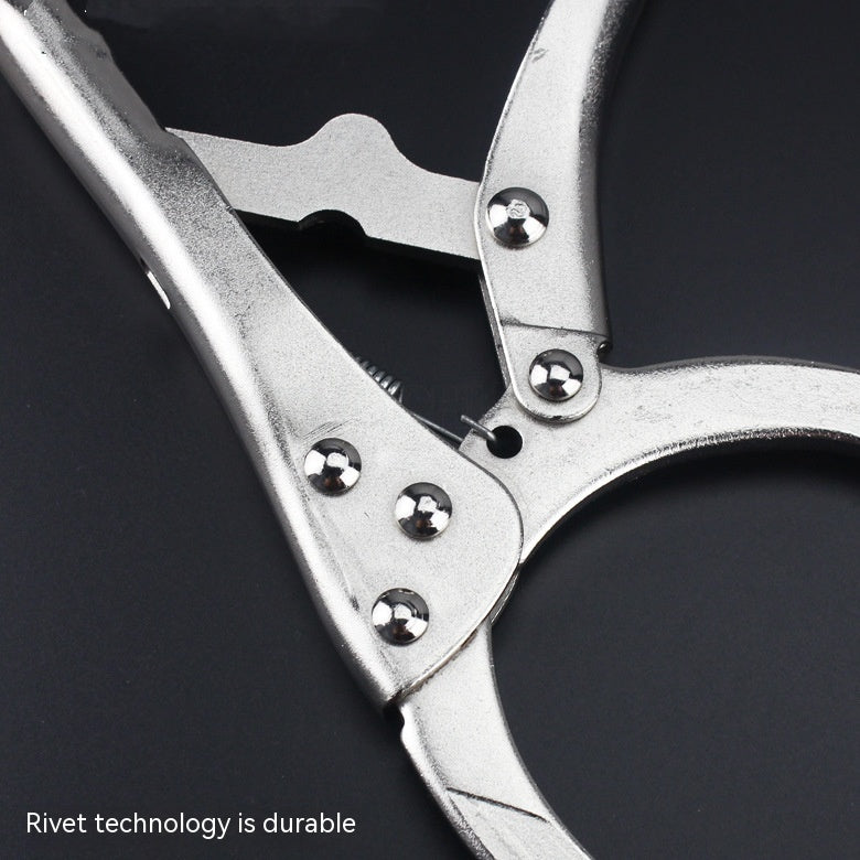 Llave para filtro de aceite con abrazadera