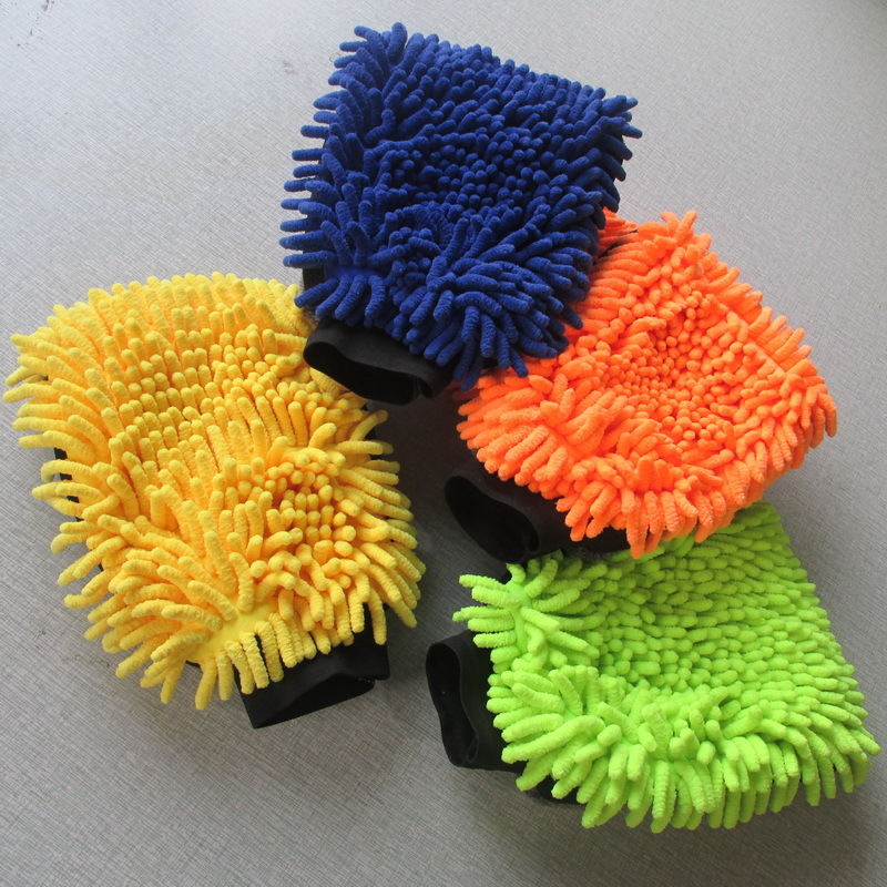 Guantes para lavar autos
