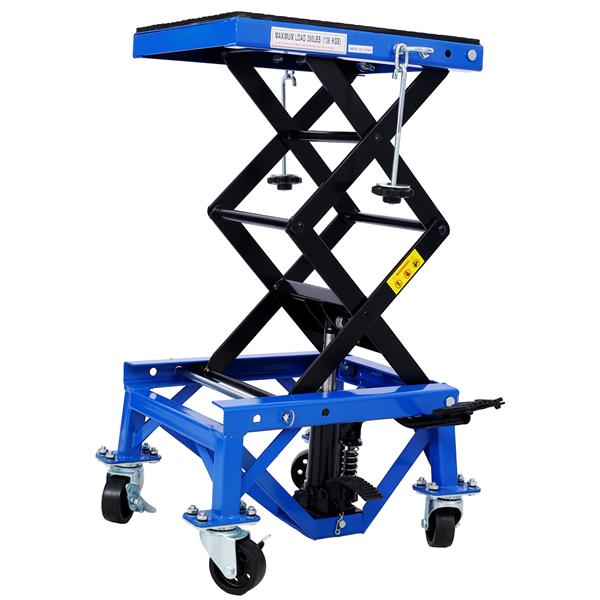 Hydraulic scissor jack (suitable for small off-road vehicles and motorcycles)