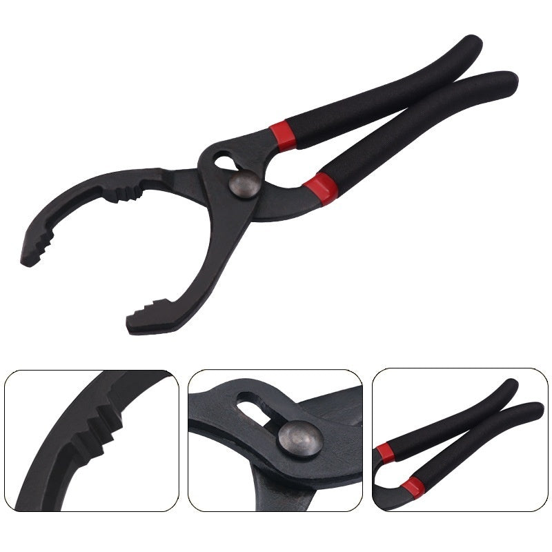 Llave para filtro de aceite / Herramienta de desmontaje / Abrazadera de filtro / Llave para filtro de aceite