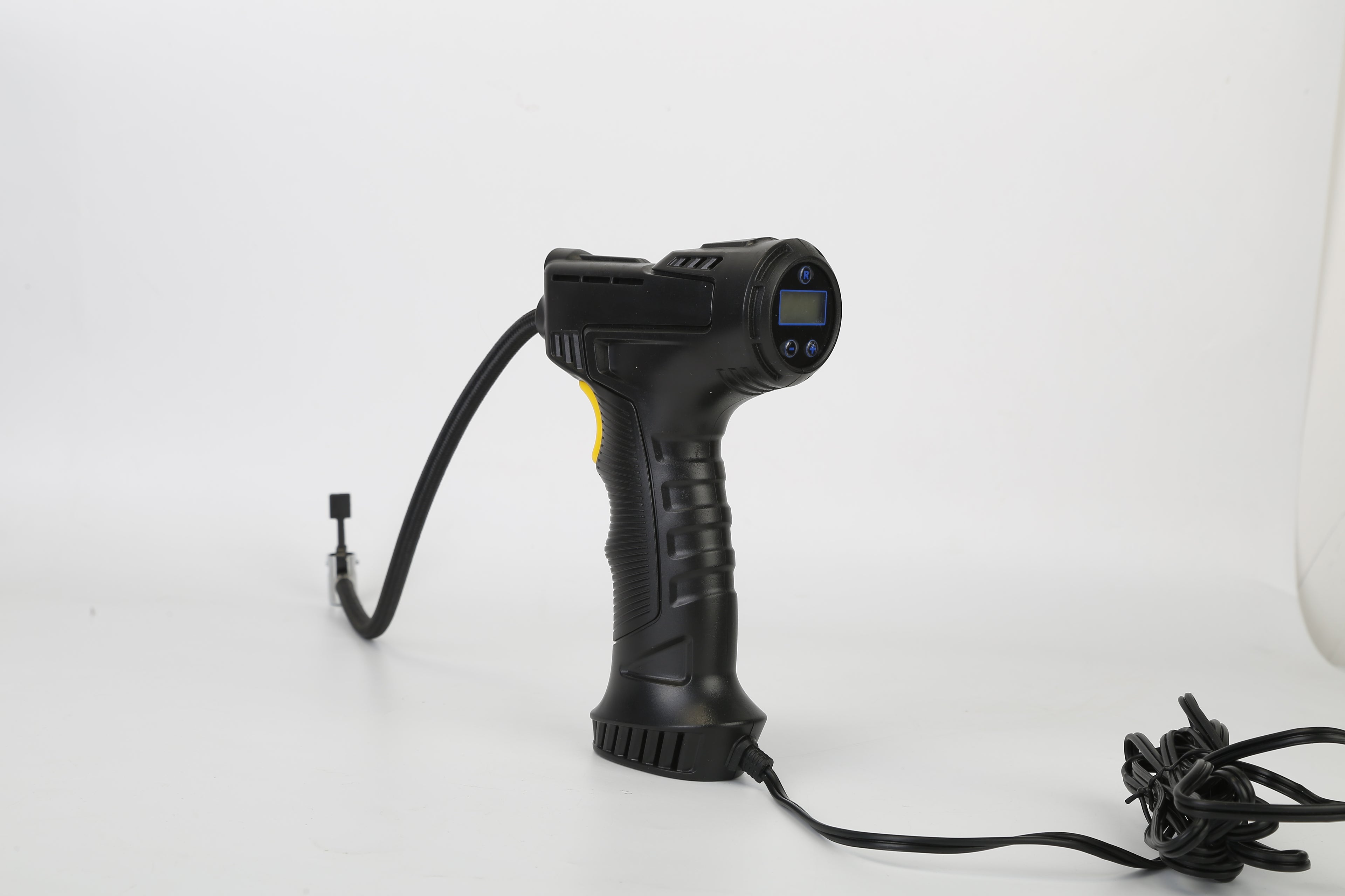 Portable Car Tire Inflator DC 12V Digital Car Air Compressor Electric Air Inflator With LED Light 150PSI