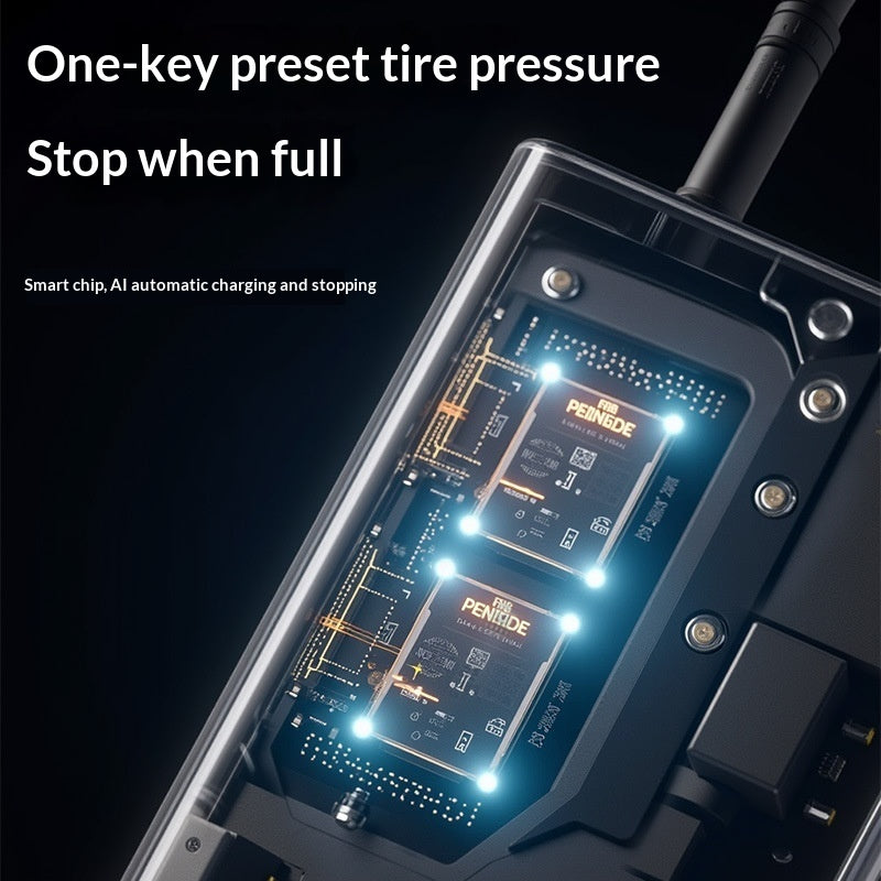 In-car Wireless Air Pump, Portable Air Compressor For Cars
