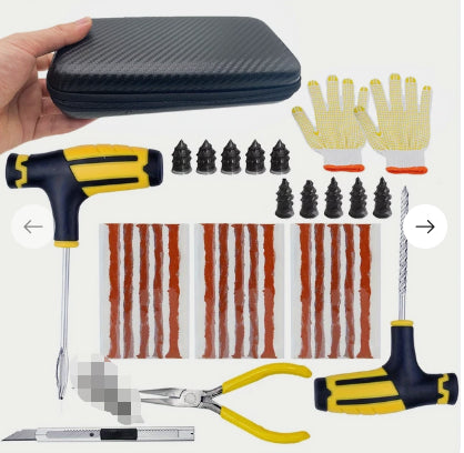 Kit de reparación de neumáticos de coche