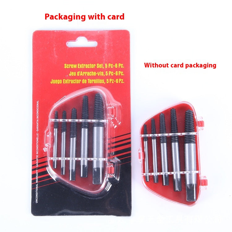 Extractor de alambre roto, 6 piezas, juego de herramientas para sacar clavos
