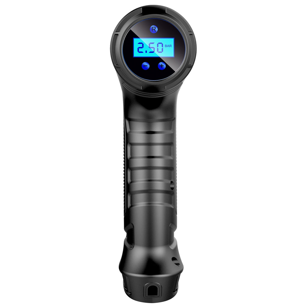 Portable Car Tire Inflator DC 12V Digital Car Air Compressor Electric Air Inflator With LED Light 150PSI