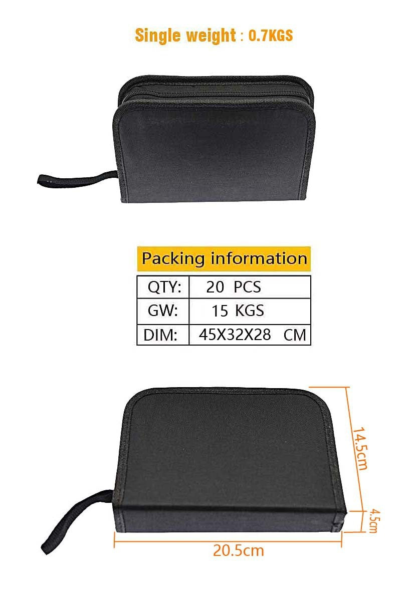 Kit de reparación de neumáticos con bolsa de tela de primeros auxilios rápidos