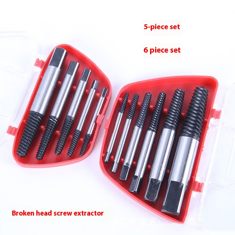 Extractor de alambre roto, 6 piezas, juego de herramientas para sacar clavos