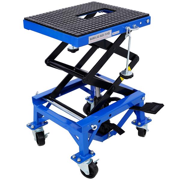 Hydraulic scissor jack (suitable for small off-road vehicles and motorcycles)