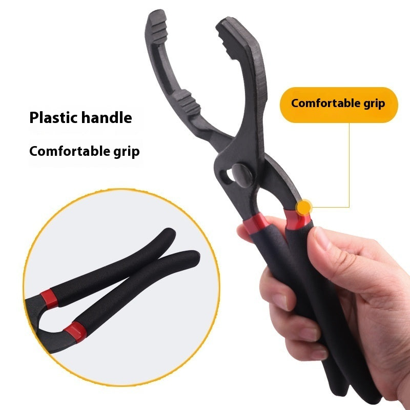 Llave para filtro de aceite / Herramienta de desmontaje / Abrazadera de filtro / Llave para filtro de aceite