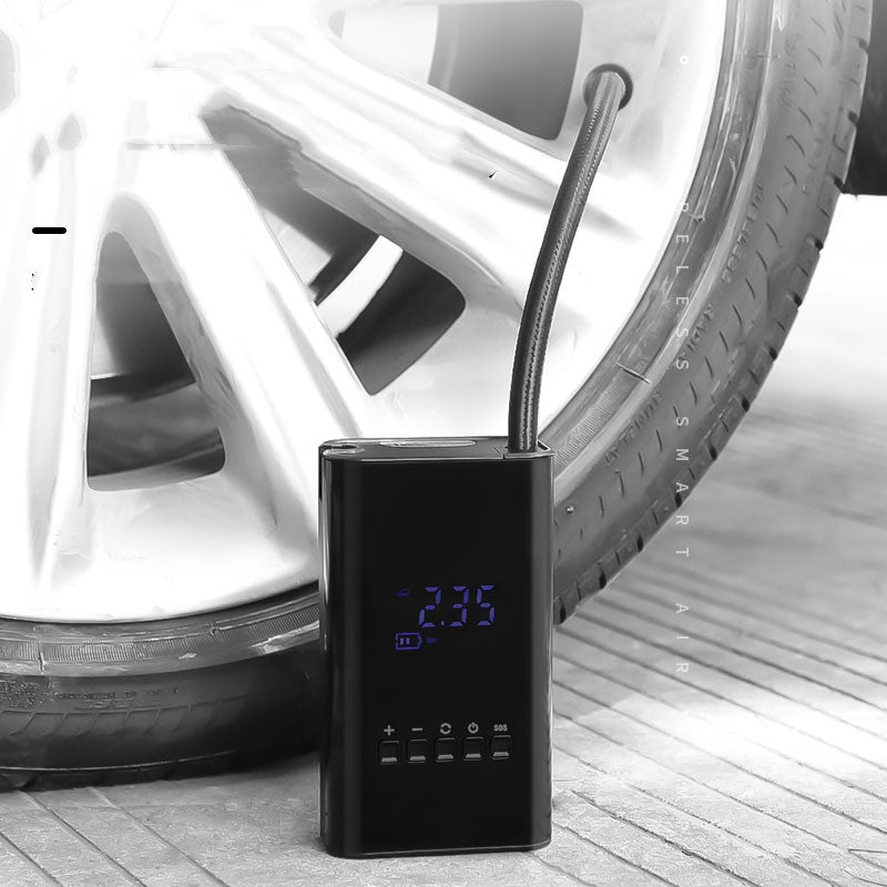 Inflador digital inalámbrico portátil para coche